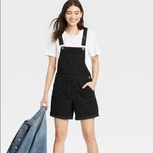 New Universal Thread Black Shortalls Size 14